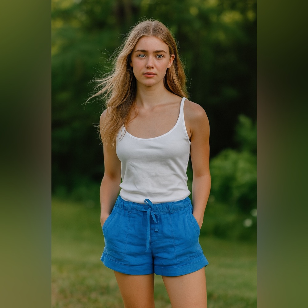 Caslon 100% Linen Shorts